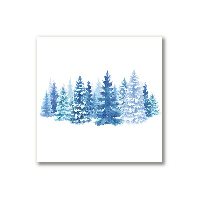 Obraz Canvas Choinki Śnieg Święta Zima