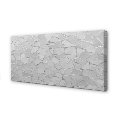 Zdjęcie na płótnie Szare Formy Geometryczne