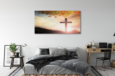 Zdjęcie na płótnie Krzyż na Drzewie