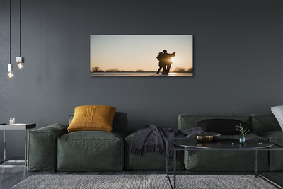 Fotoobraz na płótnie Zimowy Taniec