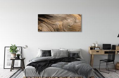 Fotoobraz na płótnie Głęboka Struktura Drewna