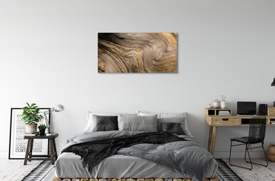 Fotoobraz na płótnie Głęboka Struktura Drewna