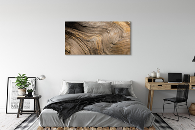 Fotoobraz na płótnie Głęboka Struktura Drewna