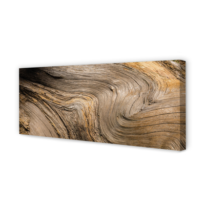 Fotoobraz na płótnie Głęboka Struktura Drewna