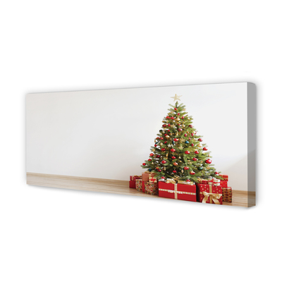 Obraz canvas na ścianę Choinka, Prezenty i Dekoracje