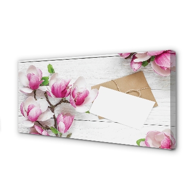 Zdjęcie na płótnie Magnolia na Deskach