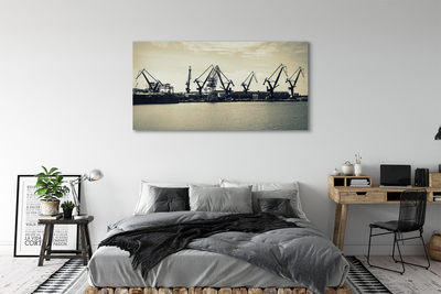 Zdjęcie na płótnie Gdańskie Żurawie Stoczniowe
