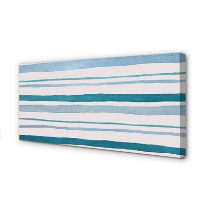 Obraz drukowany na płótnie Abstrakcyjne Nieregularne Paski