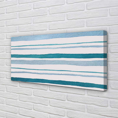 Obraz drukowany na płótnie Abstrakcyjne Nieregularne Paski