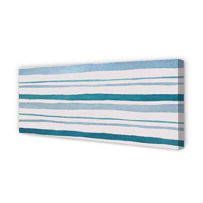 Obraz drukowany na płótnie Abstrakcyjne Nieregularne Paski