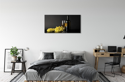 Zdjęcie na płótnie Wino W Towarzystwie Owoców