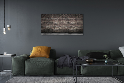 Zdjęcie na płótnie Mural Ceglany W Salonie