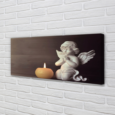 Obraz canvas na ścianę Modlitwa Anioła przy Świecy