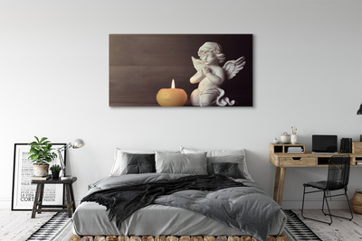 Obraz canvas na ścianę Modlitwa Anioła przy Świecy