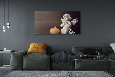 Obraz canvas na ścianę Modlitwa Anioła przy Świecy