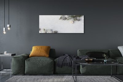 Obraz na płótnie Gałązki i Szyszki
