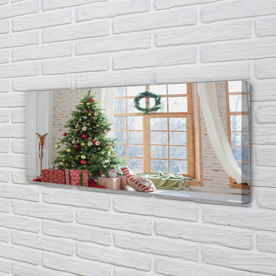 Obraz drukowany na płótnie Choinki i Prezenty