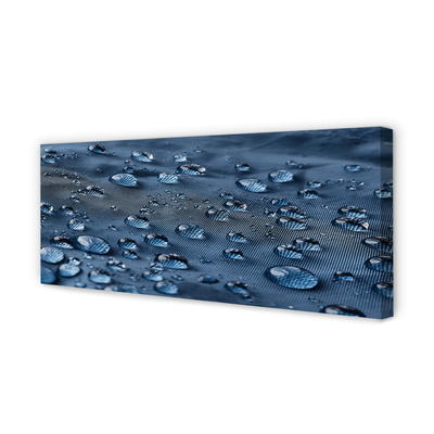 Fotoobraz na płótnie Mikroświat Kropli Wody