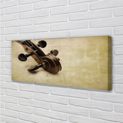 Duży obraz na płótnie Kompozycja Muzyczna Na Strunach