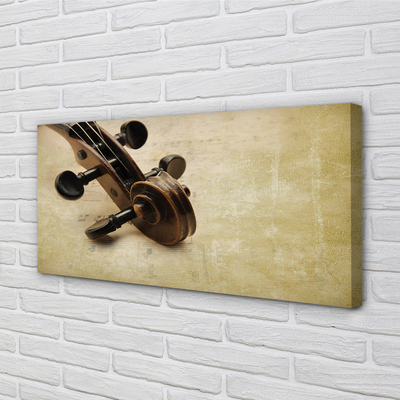Duży obraz na płótnie Kompozycja Muzyczna Na Strunach