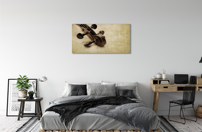 Duży obraz na płótnie Kompozycja Muzyczna Na Strunach
