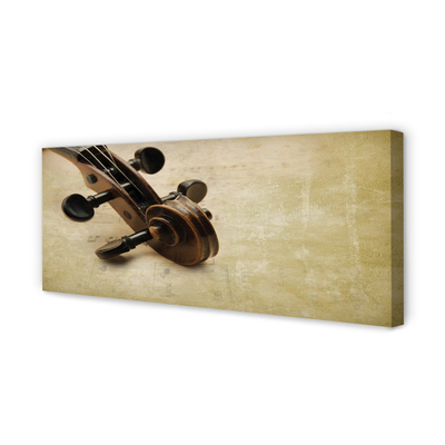 Duży obraz na płótnie Kompozycja Muzyczna Na Strunach