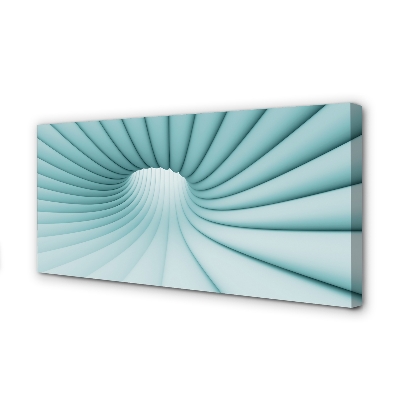 Zdjęcie na płótnie Tunel Geometryczny