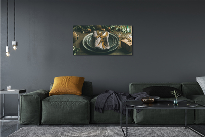 Zdjęcie na płótnie Świąteczne Nakrycie Stołu