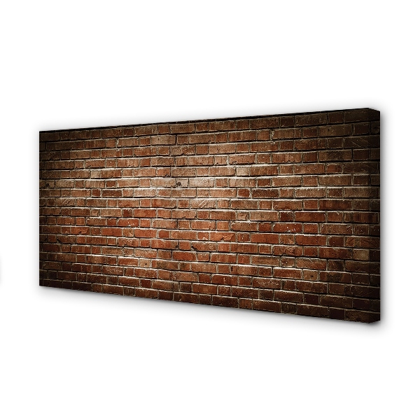 Duży obraz na płótnie Zabytkowa Ściana Ceglana