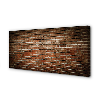 Duży obraz na płótnie Zabytkowa Ściana Ceglana