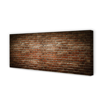 Duży obraz na płótnie Zabytkowa Ściana Ceglana