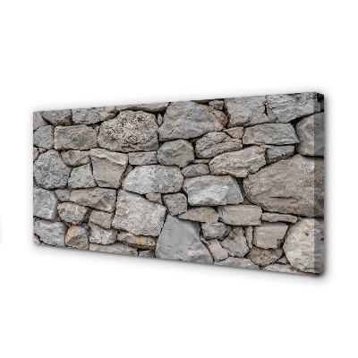 Obraz na płótnie Mur z Naturalnego Kamienia