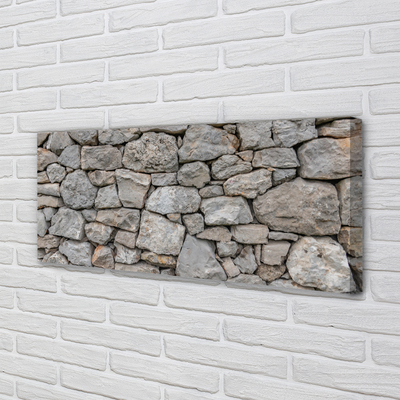 Obraz na płótnie Mur z Naturalnego Kamienia