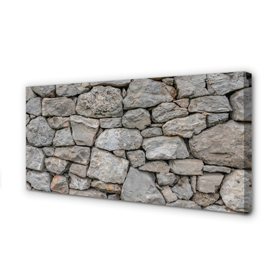 Obraz na płótnie Mur z Naturalnego Kamienia
