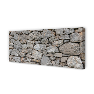Obraz na płótnie Mur z Naturalnego Kamienia