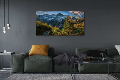 Zdjęcie na płótnie Góry i Jezioro