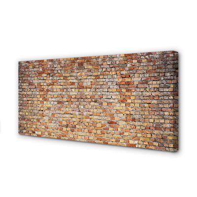 Duży obraz na płótnie Mur Z Kamienia I Cegły