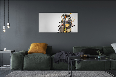 Duży obraz na płótnie Retro Studio Muzyczne