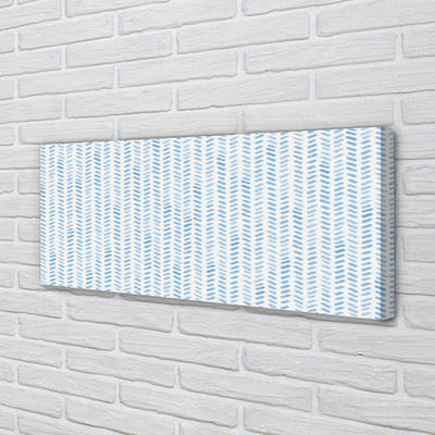 Obraz drukowany na płótnie Niebieska Jodełka