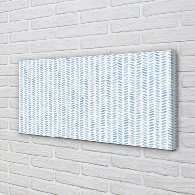 Obraz drukowany na płótnie Niebieska Jodełka