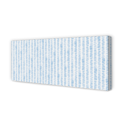 Obraz drukowany na płótnie Niebieska Jodełka