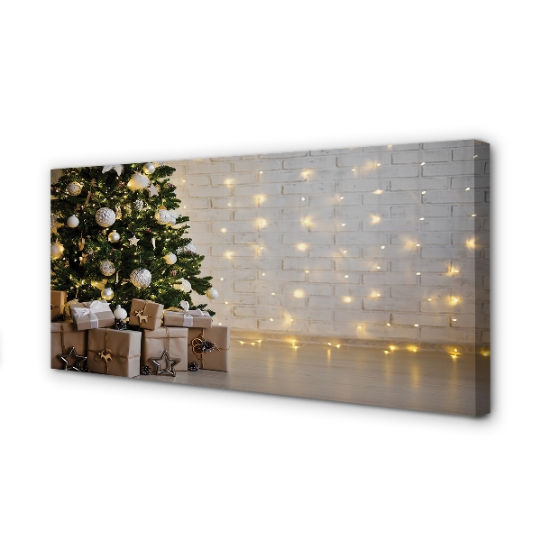 Obraz na płótnie Choinki, Prezenty i Dekoracje