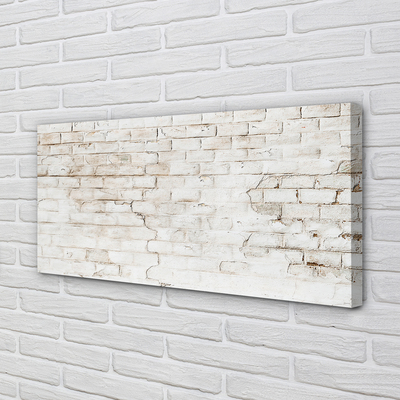 Obraz canvas na ścianę Czerwona Ściana Ceglana