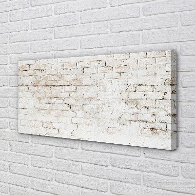 Obraz canvas na ścianę Czerwona Ściana Ceglana