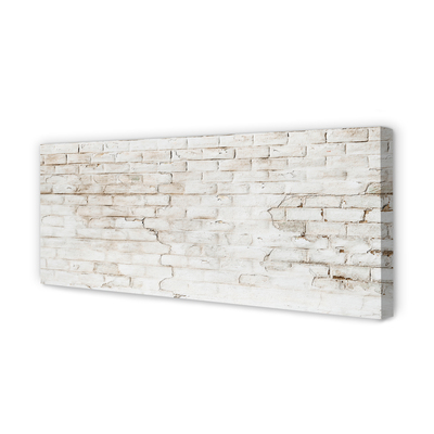 Obraz canvas na ścianę Czerwona Ściana Ceglana