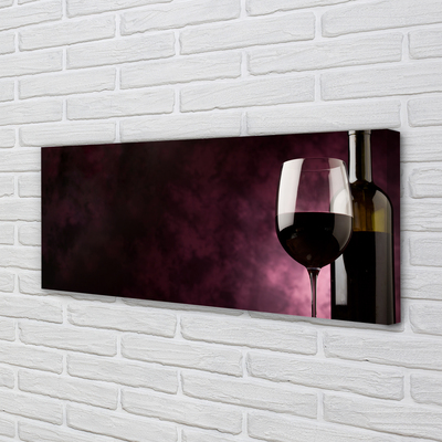 Fotoobraz na płótnie Wieczór Z Kieliszkiem Wina