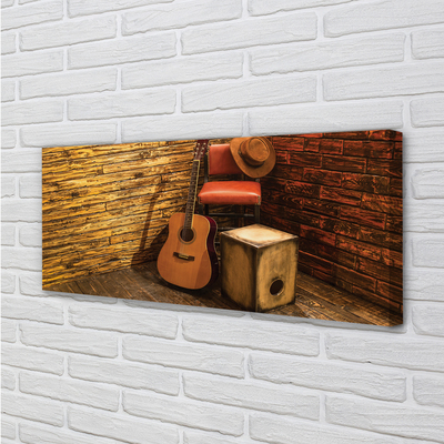 Obraz canvas na ścianę Muzyczny Kącik W Stylu Country