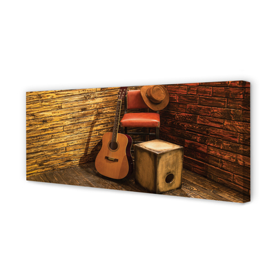 Obraz canvas na ścianę Muzyczny Kącik W Stylu Country