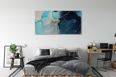 Obraz drukowany na płótnie Nowoczesny Marmur Abstrakcyjny