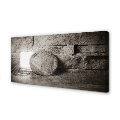 Duży obraz na płótnie Jaskinia i Światło